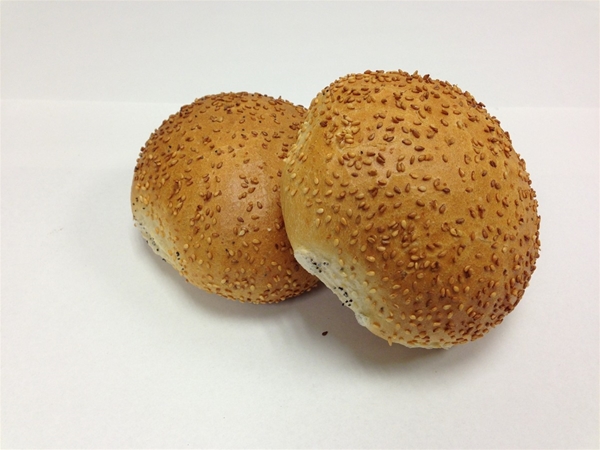 Witte bol sesam hard