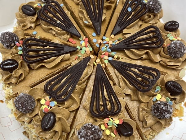 Taart 6 punten Mokka