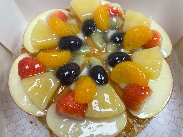 Taart 6 punten Vruchten